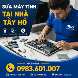 Sửa máy tính tại nhà Tây Hồ