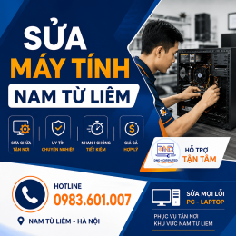 Sửa Máy Tính Tại Nhà Nam Từ Liêm