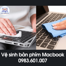 Vệ sinh bàn phím MacBook