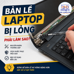 Bản lề laptop bị lỏng