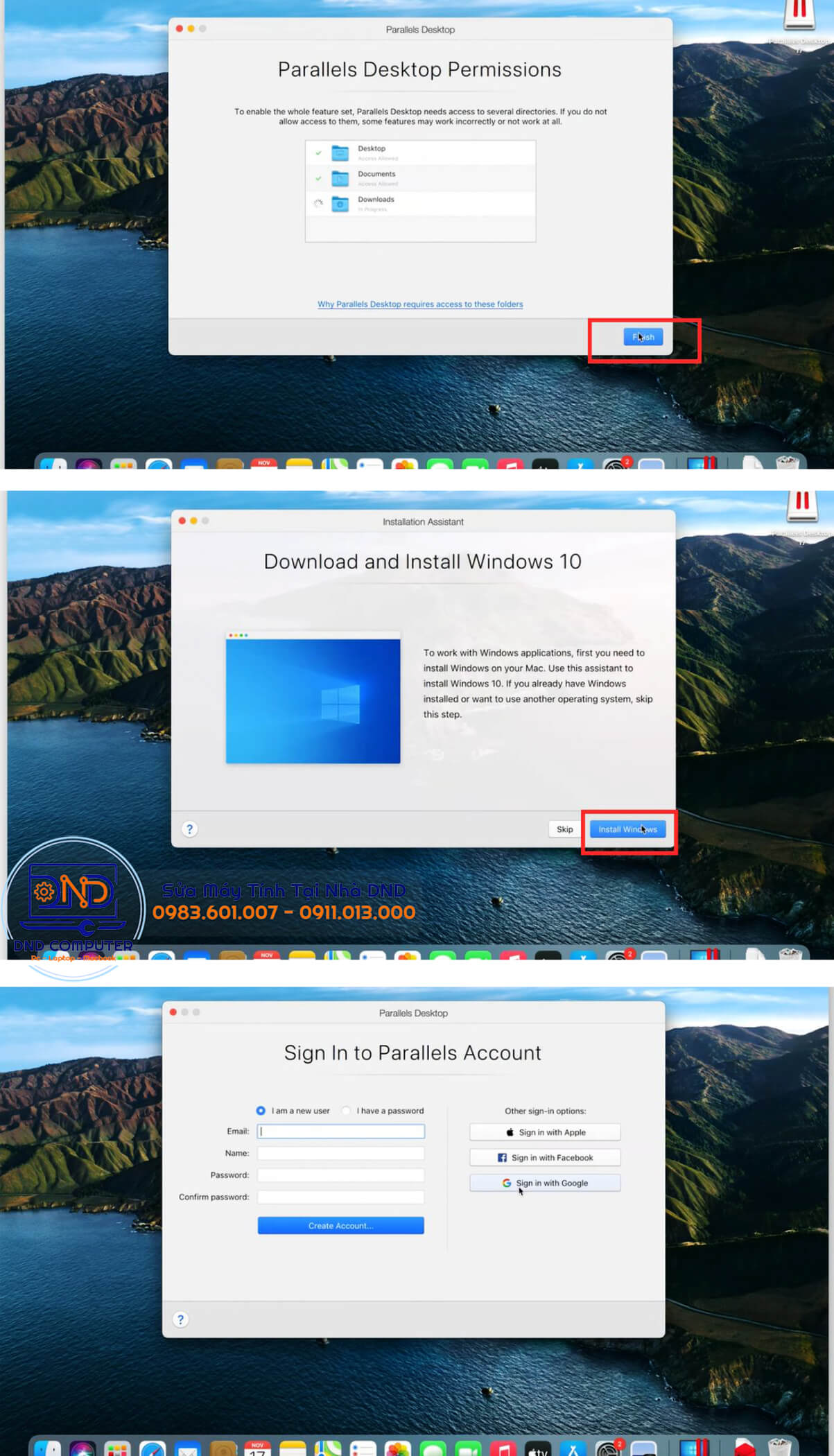 C&agrave;i windows cho Macbook