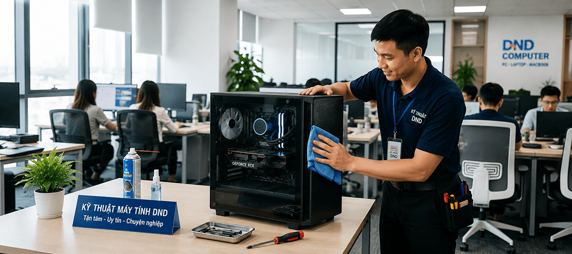 Dịch vụ sửa máy tính tại nhà DND
