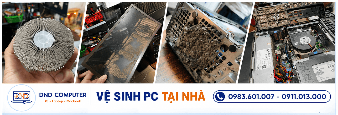 Vệ sinh Pc - laptop