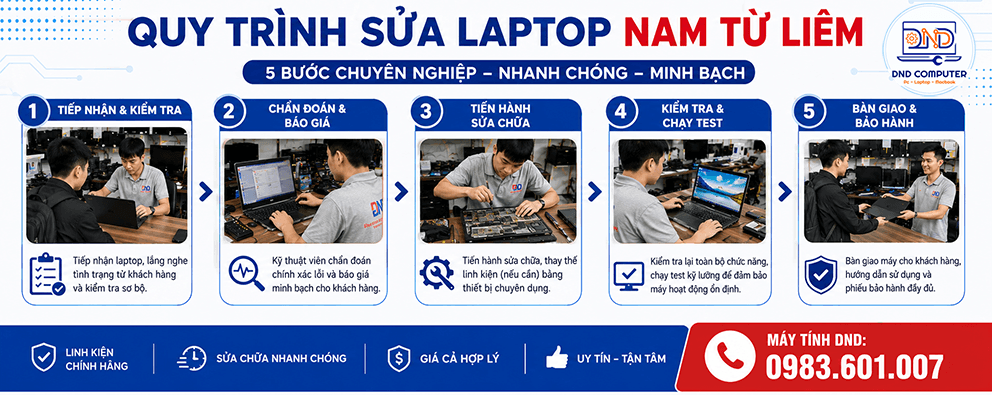 Dịch vụ sửa laptop Nam Từ Li&ecirc;m