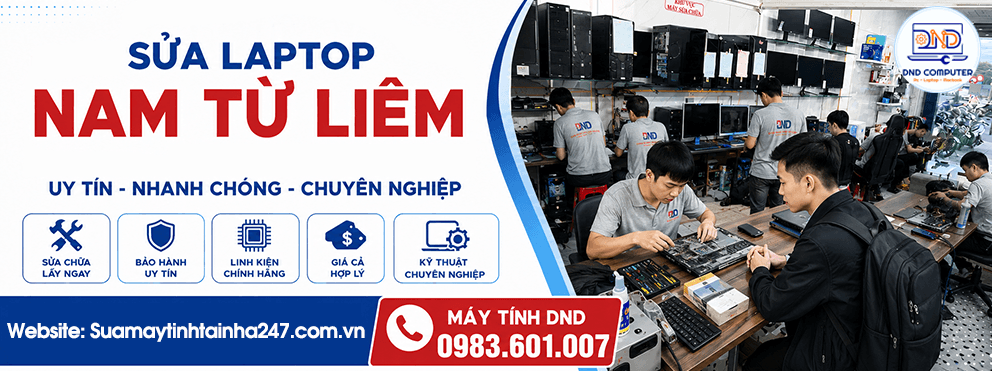 Dịch vụ sửa laptop Nam Từ Li&ecirc;m