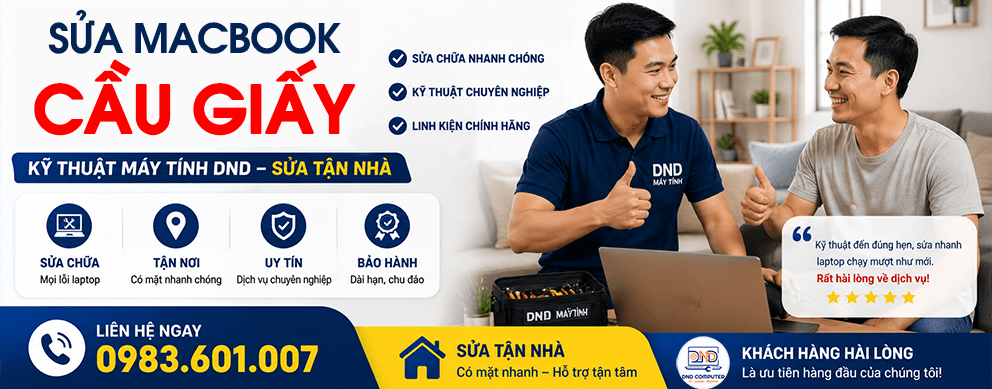 Sửa Macbook Cầu Giấy