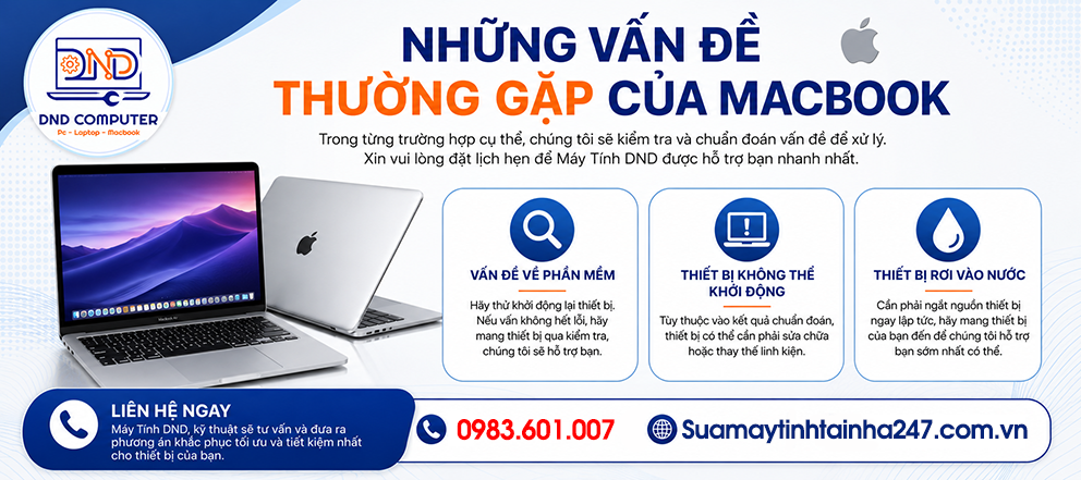 Sửa Macbook Cầu Giấy