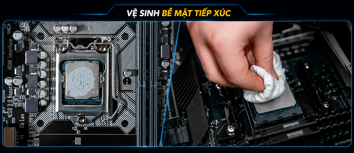 C&aacute;ch tra keo tản nhiệt CPU chuẩn v&agrave; hiệu quả tại nh&agrave;