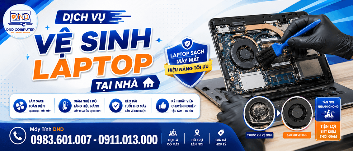 Vệ Sinh Laptop tại nh&agrave;