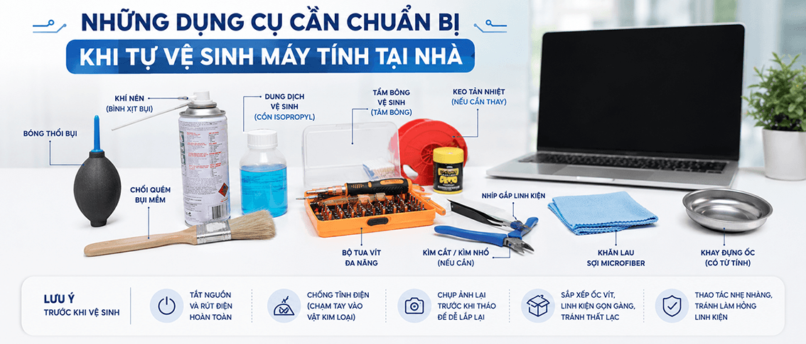 Vệ Sinh Laptop