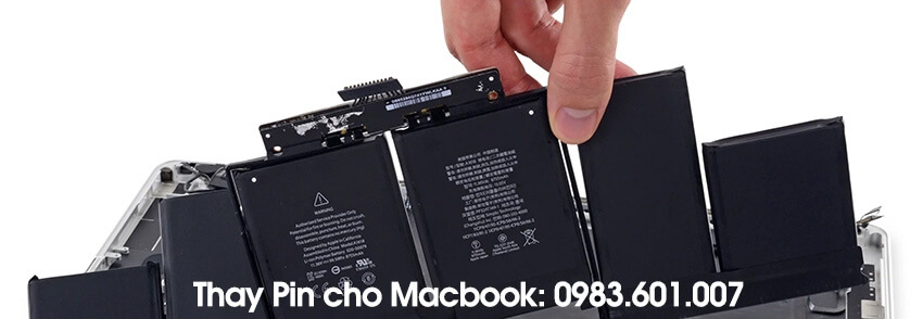 B&aacute;o gi&aacute; thay pin Macbook