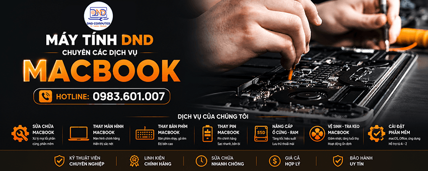 Dịch vụ vệ sinh Macbook