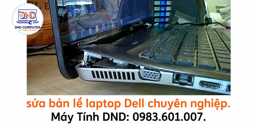 Sửa bản lề laptop Dell
