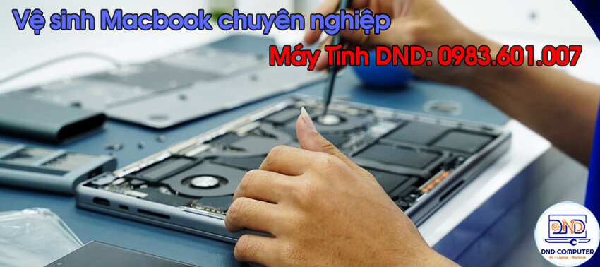 Vệ sinh Macbook