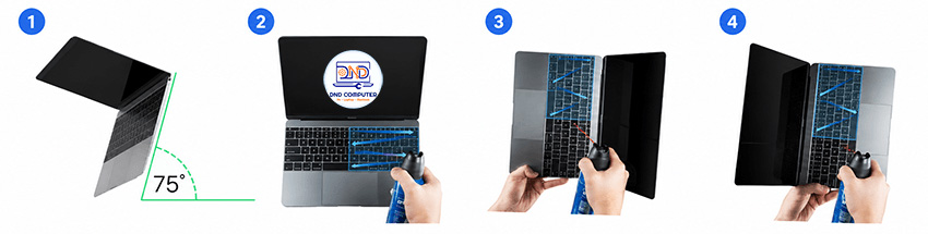 Vệ sinh bàn phím Macbook