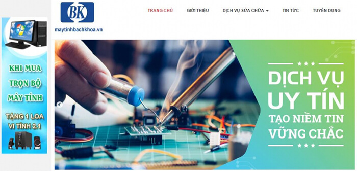 Sửa m&aacute;y t&iacute;nh uy t&iacute;n tại H&agrave; Nội
