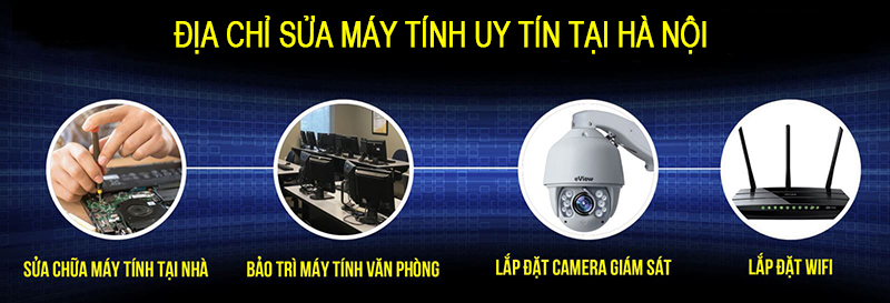 Địa chỉ sửa máy tính uy tín tại Hà Nội