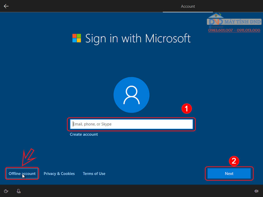 c&agrave;i windows 10 tại nh&agrave;