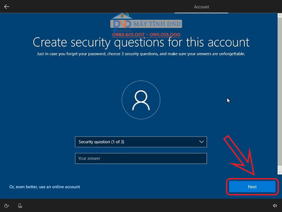 c&agrave;i windows 10 tại nh&agrave;