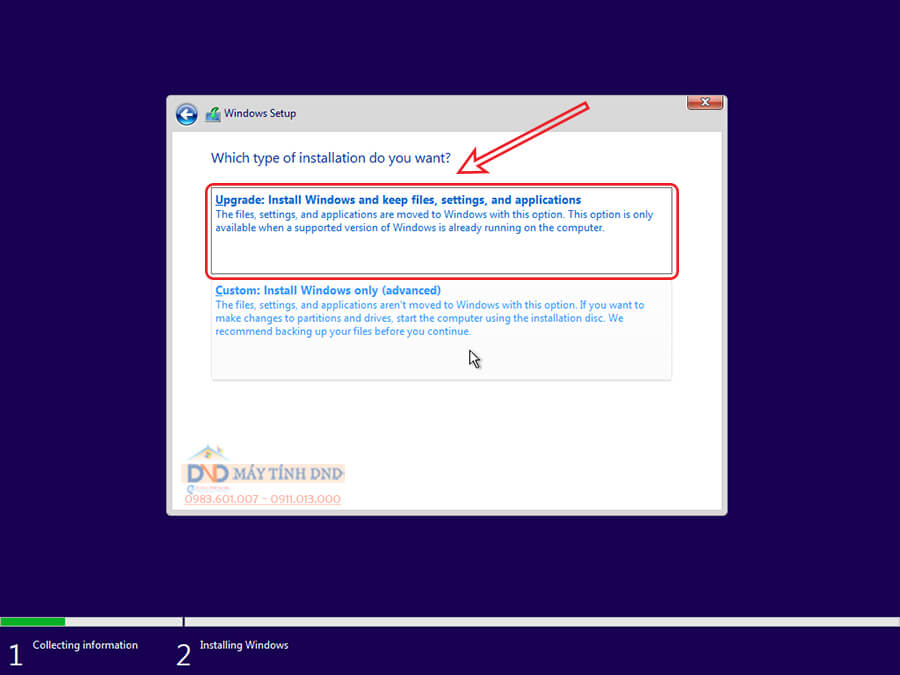 c&agrave;i windows 10 tại nh&agrave;
