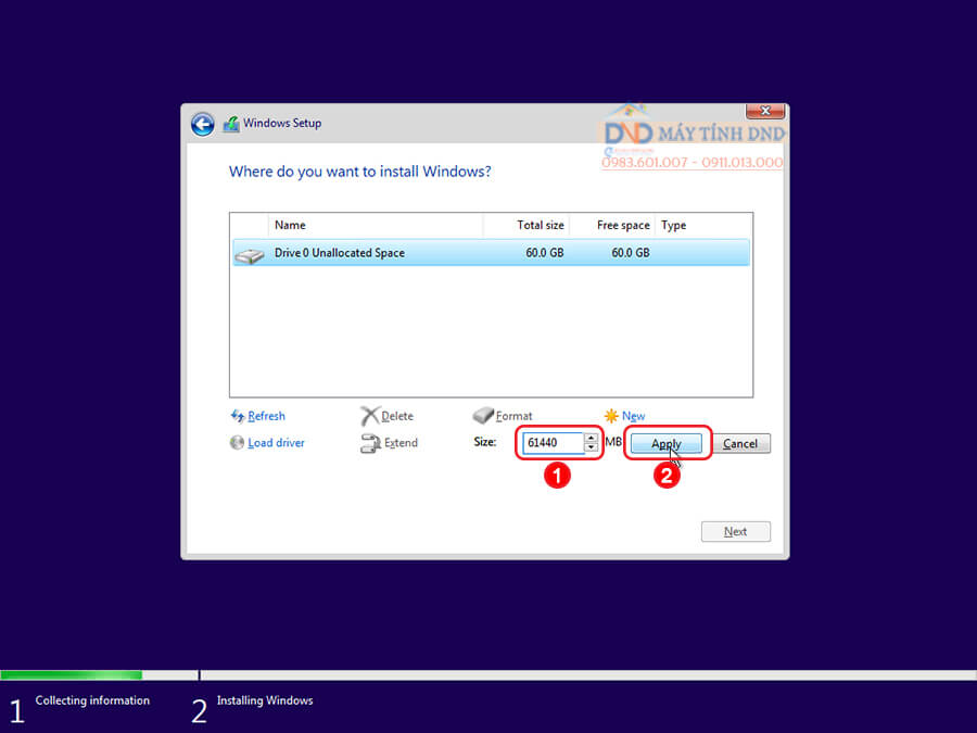 c&agrave;i windows 10 tại nh&agrave;