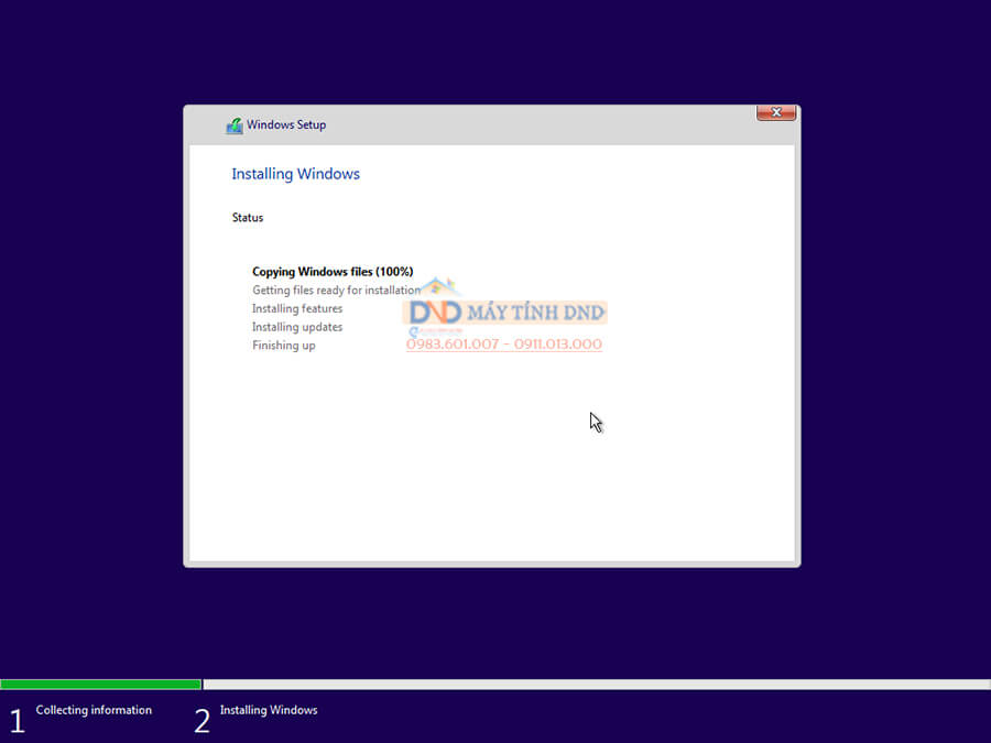 c&agrave;i windows 10 tại nh&agrave;